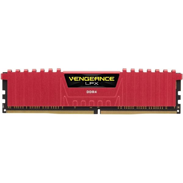 Memorie Corsair Vengeance LPX Red, 8 GB, DDR4, 2400 MHz