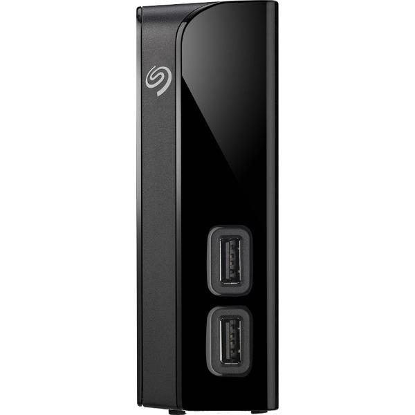 Hard Disk extern Seagate Backup Plus Hub, 6 TB, 3.5 inch, USB 3.0, Negru