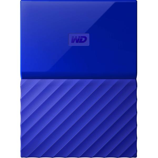 Hard Disk extern Western Digital My Passport, 2 TB, 2.5 inch, USB 3.0, Albastru