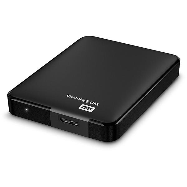 Hard Disk extern Western Digital Elements Portable, 2 TB, 2.5 inch, USB 3.0, Negru