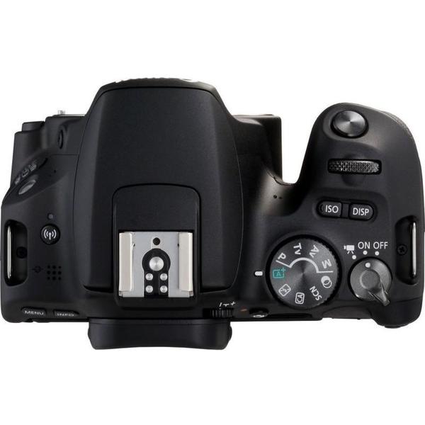 Camera foto Canon EOS 200D, 24.2 MP, Negru + Obiectiv EF-S 18 - 55 mm 4.0-5.6 IS STM