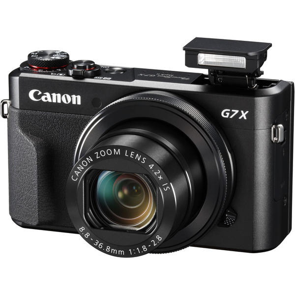 Camera foto Canon Powershot G7 X MARK II, 20 MP, Negru