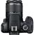 Camera foto Canon EOS 4000D, 18 MP, Negru + Obiectiv EF-S 18 - 55 mm F/3.5-5.6 III