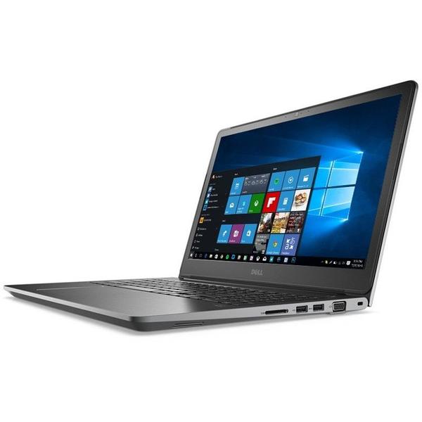 Laptop Dell Vostro 5568 (seria 5000), FHD, Intel Core i7-7500U, 8 GB, 256 GB SSD, Microsoft Windows 10 Pro, Gri