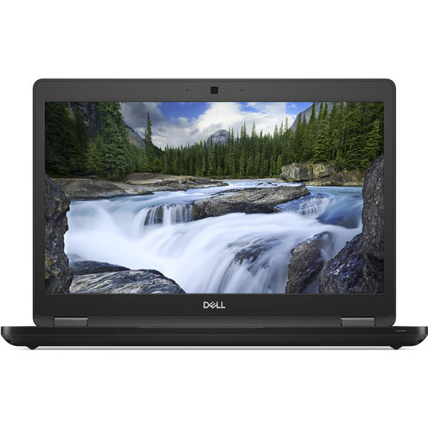 Laptop Dell Latitude 5490 (seria 5000), FHD, Intel Core i7-8650U, 8 GB, 256 GB SSD, Microsoft Windows 10 Pro, Negru