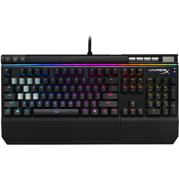 Tastatura Kingston HyperX Alloy Elite, Wired, Tastatura mecanica, Taste numerice, Taste iluminate, Negru