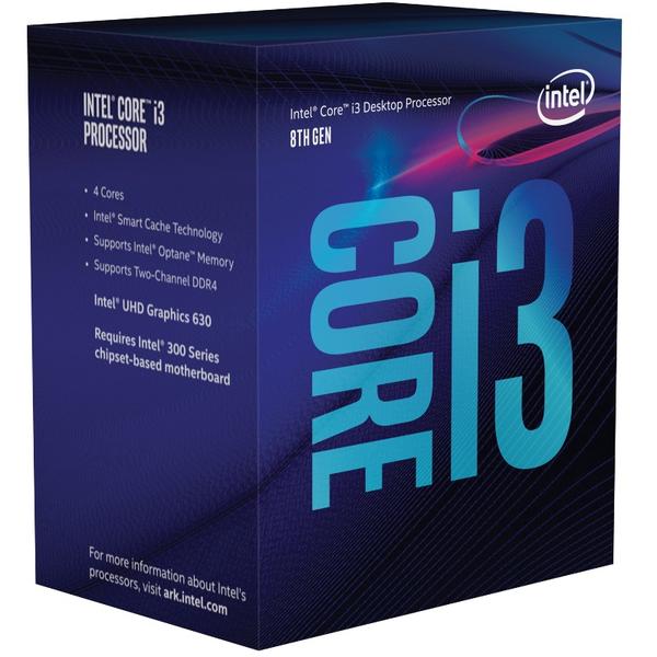 Procesor Intel Coffee Lake, Core i3 8100, 3.60 GHz, Socket 1151 v2