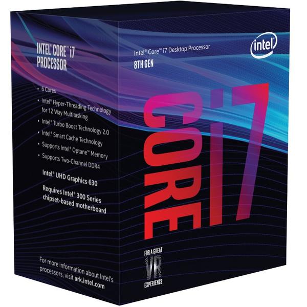 Procesor Intel Coffee Lake, Core i7 8700, 3.2 GHz, Socket 1151 v2