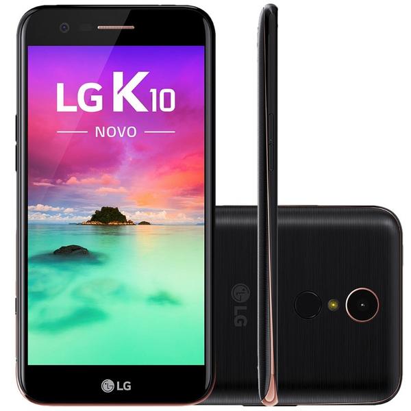 Telefon mobil LG K10 (2017), 5.3 inch, 2 GB RAM, 16 GB, Negru