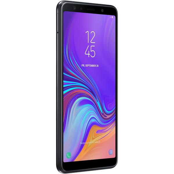 Telefon mobil Samsung Galaxy A7 (2018), 6.0 inch, 4 GB RAM, 64 GB, Negru