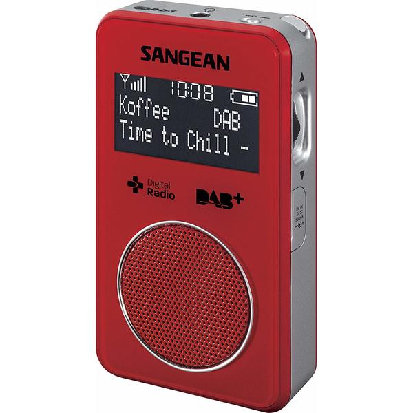 Radio Portabil Sangean DPR-34 DAB+, FM, Rosu