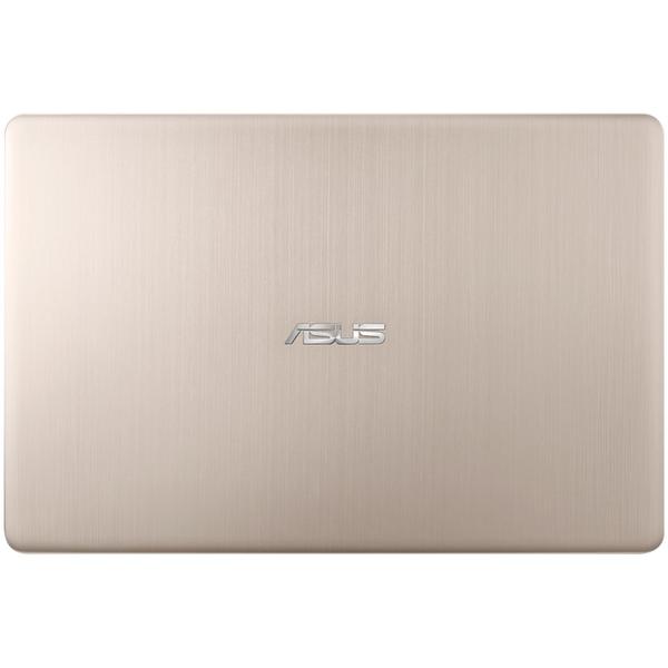 Laptop Asus VivoBook S15 S510UF, FHD, Intel Core i5-8250U, 8 GB, 256 GB SSD, Endless OS, Auriu