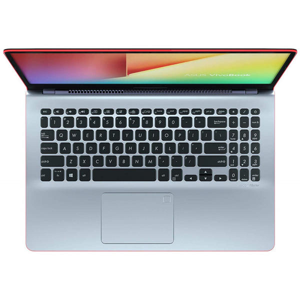 Laptop Asus VivoBook S15 S530UN, FHD, Intel Core i7-8550U, 8 GB, 256 GB SSD, Endless OS, Gri / Rosu