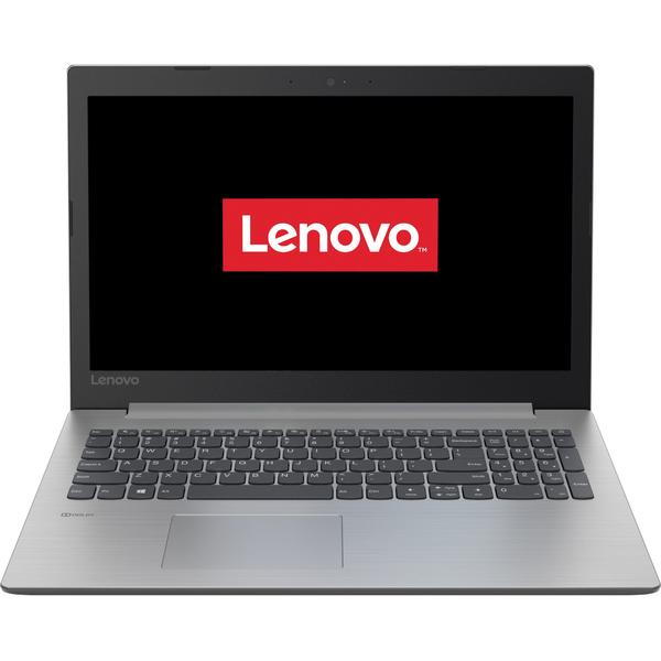 Laptop Lenovo IdeaPad 330, FHD, Intel Core i5-8300H, 4 GB, 1 TB, Free DOS, Negru / Gri