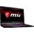 Laptop MSI GE73 Raider RGB 8RE, FHD, Intel Core i7-8750H, 16 GB, 1 TB + 256 GB SSD, Free DOS, Negru