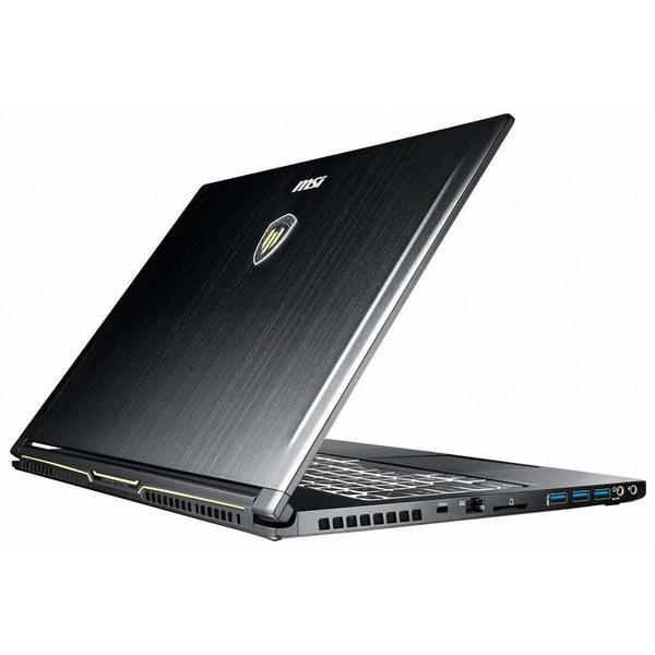 Laptop MSI WS63 8SL, UHD, Intel Core i7-8850H, 32 GB, 1 TB + 512 GB SSD, Microsoft Windows 10 Pro, Negru
