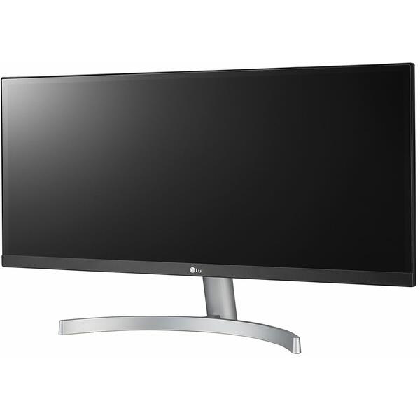 Monitor LG 29WK600-W, 29 inch, UW-UXGA, 5 ms, Negru / Argintiu
