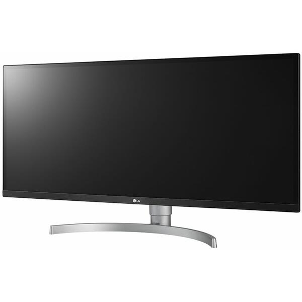 Monitor LG 34WK650-W, 34 inch, UW-UXGA, 5 ms, Argintiu / Alb