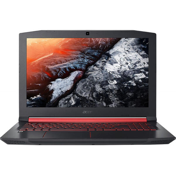 Laptop Acer Nitro 5 AN515-52-75XE, Intel Core i7-8750H, 8 GB, 1 TB + 256 GB SSD, Linux, Negru