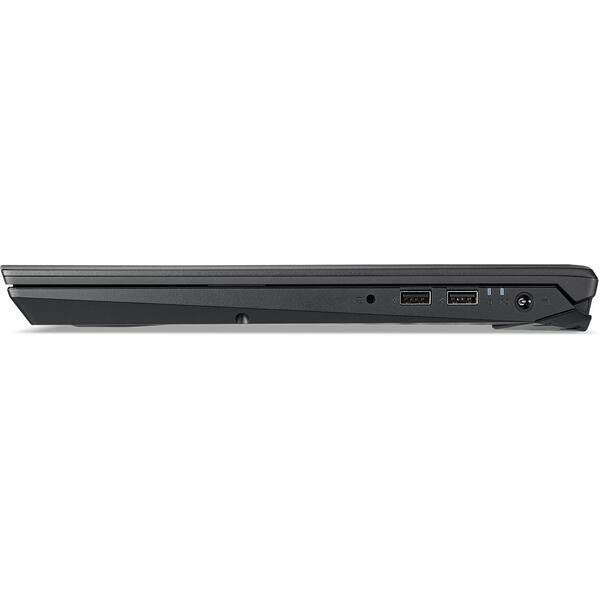 Laptop Acer Nitro 5 AN515-52-75XE, Intel Core i7-8750H, 8 GB, 1 TB + 256 GB SSD, Linux, Negru