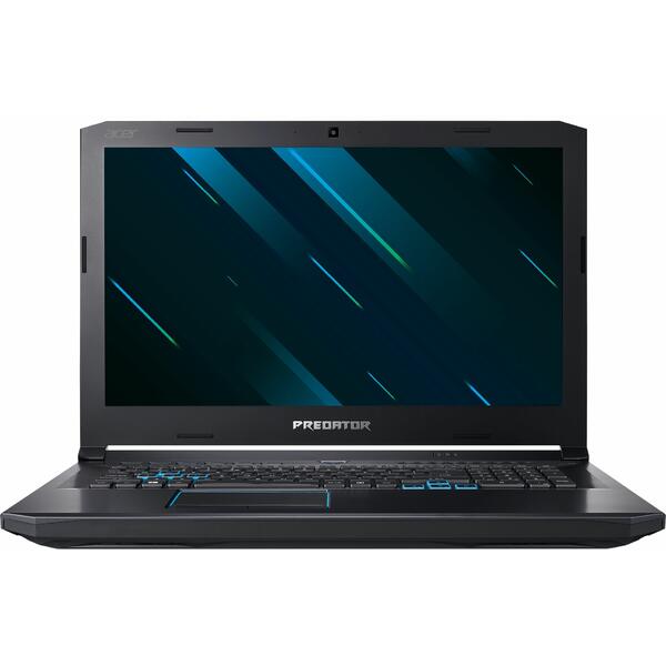 Laptop Acer Predator Helios 500 PH517-51, Intel Core i9-8950HK, 16 GB, 1 TB + 256 GB SSD, Linux, Negru