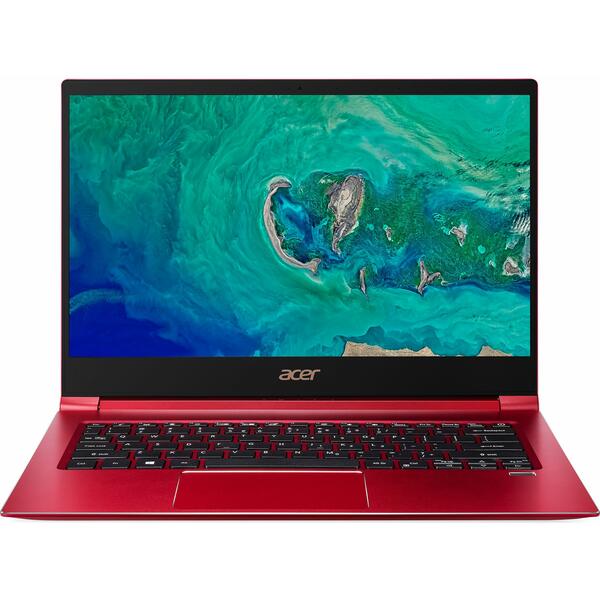 Laptop Acer Swift 3 SF314-55G-563T, Intel Core i5-8265U, 8 GB, 256 GB SSD, Linux, Rosu