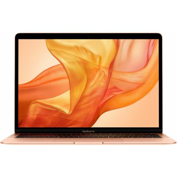 Laptop Apple MacBook Air 13, Intel Core i5-8210Y, 8 GB, 128 GB SSD, Mac OS Mojave, Auriu