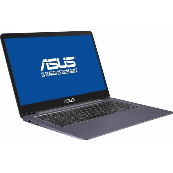 Laptop Asus VivoBook S14 S406UA, Intel Core i5-8250U, 8 GB, 256 GB SSD, Endless OS, Gri