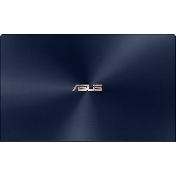 Laptop Asus ZenBook UX433FA, Intel Core i5-8265U, 8 GB, 256 GB SSD, Microsoft Windows 10 Pro, Albastru