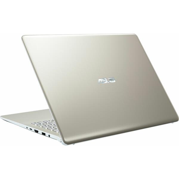 Laptop Asus VivoBook S15 S530UF, Intel Core i5-8250U, 8 GB, 256 GB SSD, Free DOS, Auriu