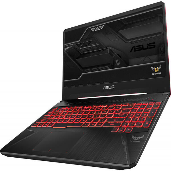 Laptop Asus TUF FX505GM, Intel Core i5-8300H, 8 GB, 1 TB, Negru