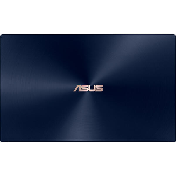 Laptop Asus ZenBook 15 UX533FD, Intel Core i7-8565, 16 GB, 512 GB SSD, Microsoft Windows 10 Pro, Albastru