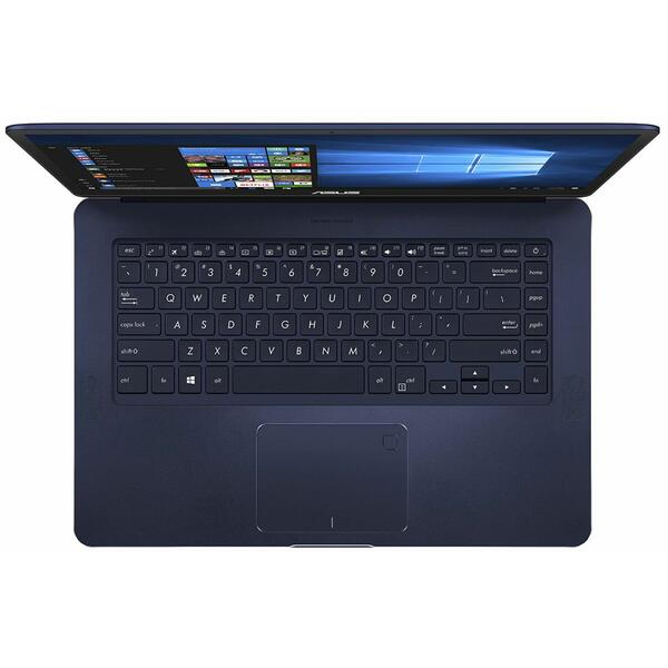 Laptop Asus ZenBook Pro UX550GD, Intel Core i7-8750H, 8 GB, 512 GB SSD, Microsoft Windows 10 Pro, Albastru