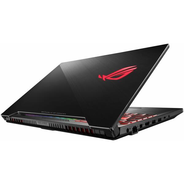 Laptop Asus ROG GL504GM, Intel Core i7-8750H, 8 GB, 1 TB, Free DOS, Negru