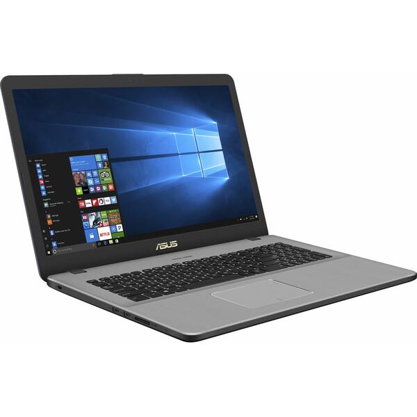 Laptop Asus VivoBook Pro 17 N705UN, Intel Core i7-8550U, 16 GB, 1 TB + 128 GB SSD, Microsoft Windows 10 Pro, Gri