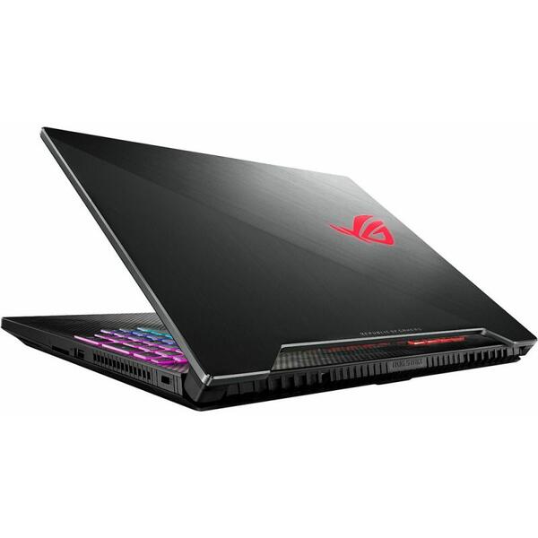 Laptop Asus ROG GL504GS, Intel Core i7-8750H, 32 GB, 1 TB + 256 GB SSD, Microsoft Windows 10 Pro, Negru