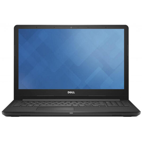 Laptop Dell Inspiron 3576 (seria 3000), Intel Core i5-8250U, 8 GB, 256 GB SSD, Linux, Negru