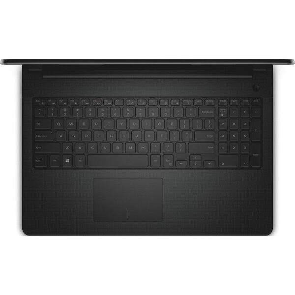 Laptop Dell Inspiron 3576 (seria 3000), Intel Core i5-8250U, 8 GB, 256 GB SSD, Linux, Negru