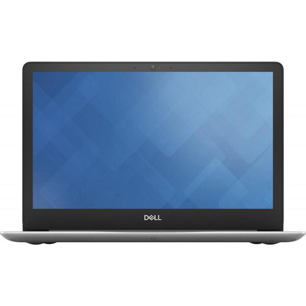 Laptop Dell Inspiron 5370, Intel Core i3-8130U, 4 GB, 128 GB SSD, Microsoft Windows 10 Pro, Argintiu