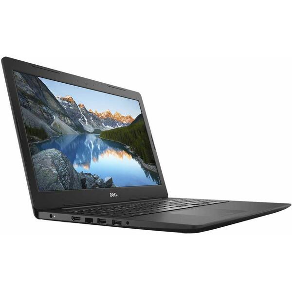 Laptop Dell Inspiron 5570 (seria 5000), Intel Core i7-8550U, 8 GB, 1 TB + 128 GB SSD, Microsoft Windows 10 Home, Negru