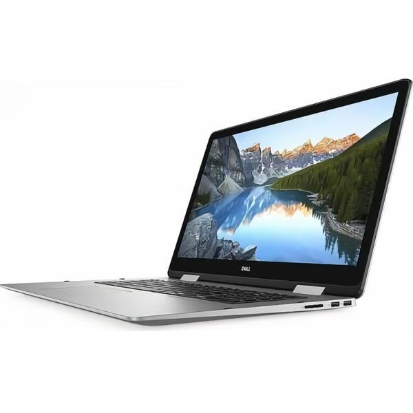 Laptop Dell Inspiron 17 7000, Intel Core i7-8565U, 16 GB, 512 GB SSD, Microsoft Windows 10 Home, Argintiu