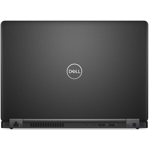 Laptop Dell Latitude 5490, Intel Core i5-8250U, 16 GB, 256 GB SSD, Linux, Negru