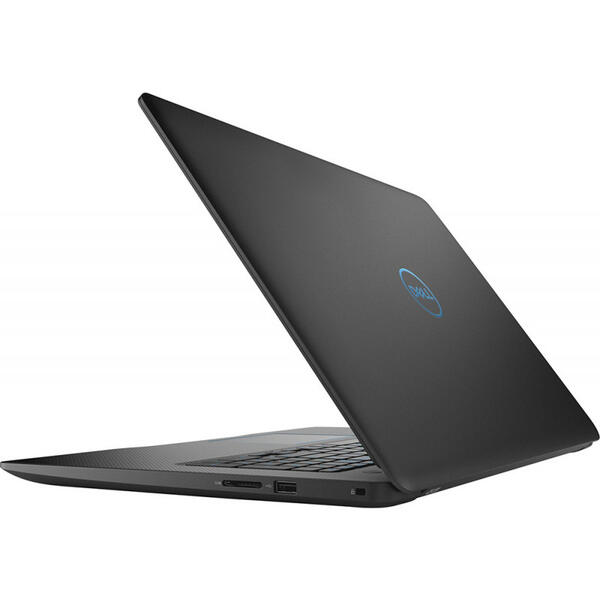 Laptop Dell G3 3579, Intel Core i7-8750H, 8 GB, 256 GB SSD, Linux, Negru