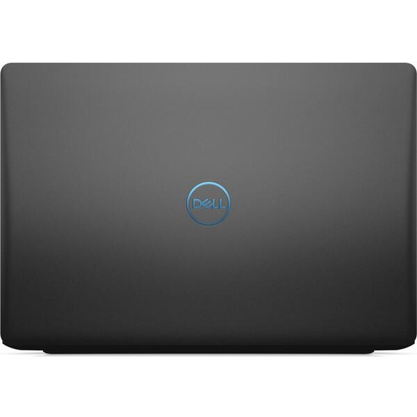 Laptop Dell G3 3779, Intel Core i7-8750H, 16 GB, 1 TB + 128 GB SSD, Linux, Negru