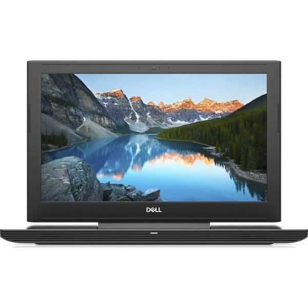 Laptop Dell G5 5587, Intel Core i7-8750H, 8 GB, 1 TB + 128 GB SSD, Linux, Rosu