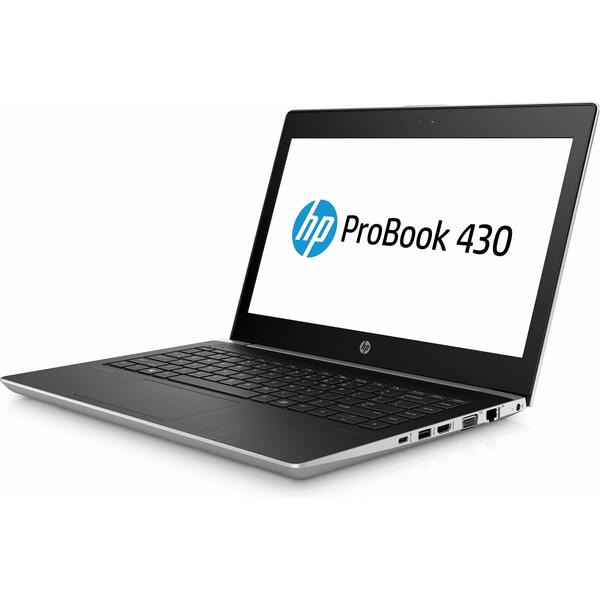 Laptop HP Probook 430 G5, Intel Core i5-8250U, 8 GB, 256 GB SSD, Free DOS, Argintiu