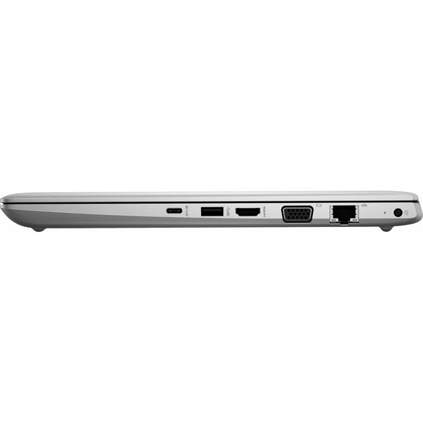 Laptop HP ProBook 440 G5, FHD, Intel Core i7-8550U, 8 GB, 256 GB SSD, Microsoft Windows 10 Pro, Argintiu