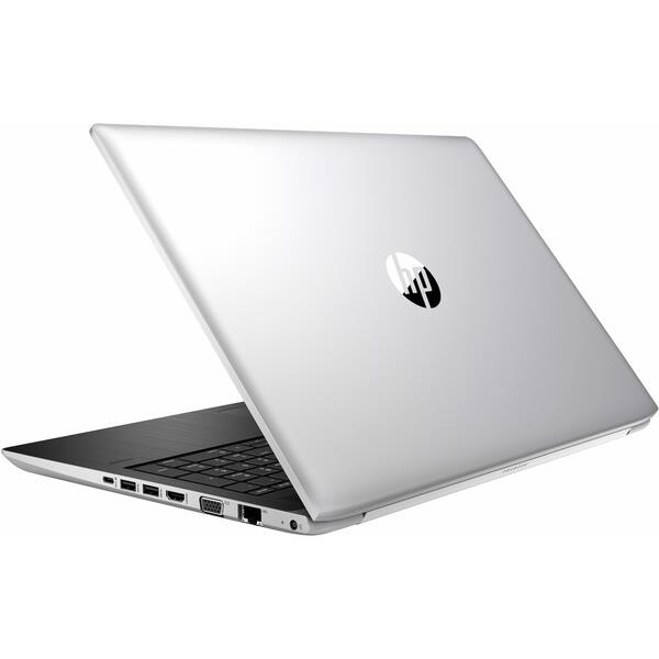 Laptop HP ProBook 450 G5, Intel Core i7-8550U, 16 GB, 512 GB SSD, Microsoft Windows 10 Pro, Argintiu