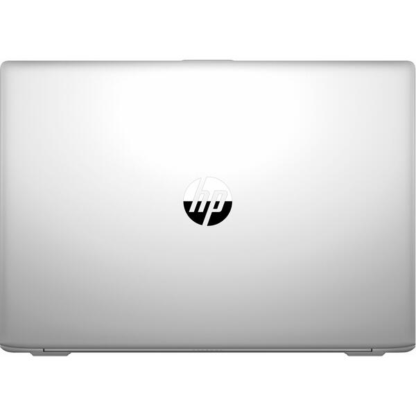 Laptop HP ProBook 450 G5, 15.6 inch, FHD, Intel Core i5-8250U, 8 GB, 256 GB SSD, Microsoft Windows 10 Pro, Argintiu