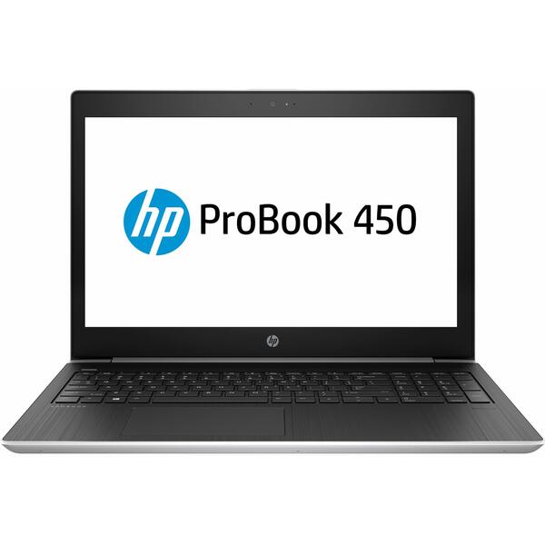 Laptop HP ProBook 450 G5, FHD, Intel Core i7-8550U, 16 GB, 1 TB + 512 GB SSD, Microsoft Windows 10 Pro, Argintiu